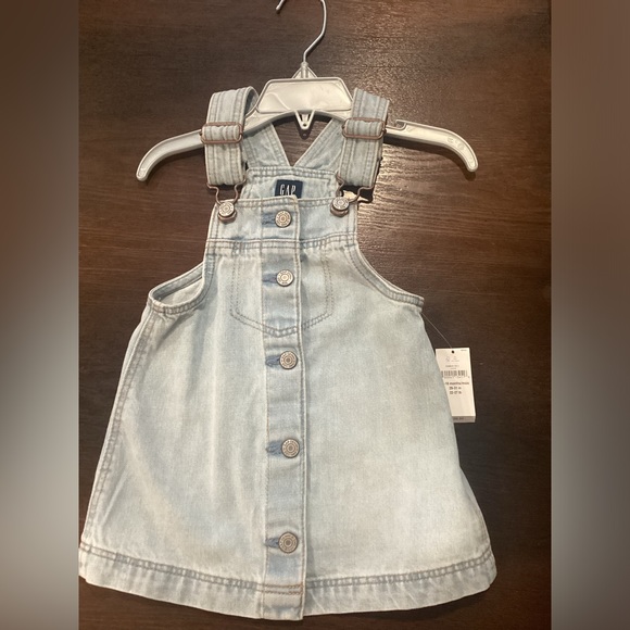 denim overall dress gap Denim Overall Dress